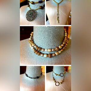 Bundle of Five Necklaces